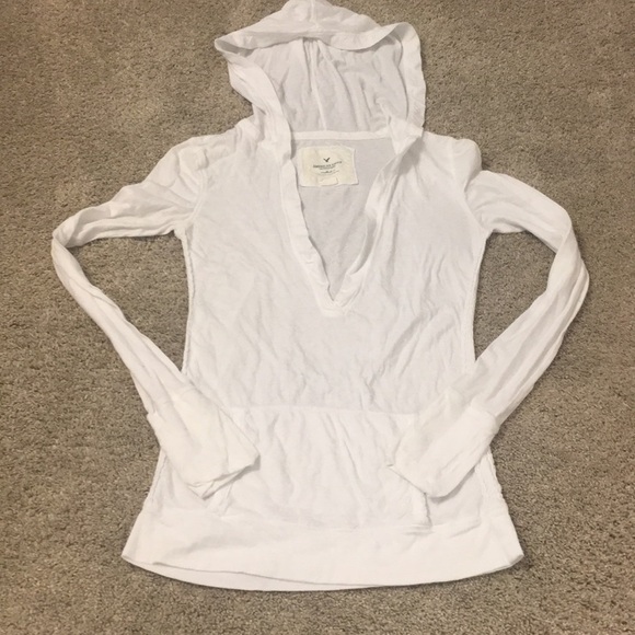 American Eagle white Hodie - Picture 1 of 6